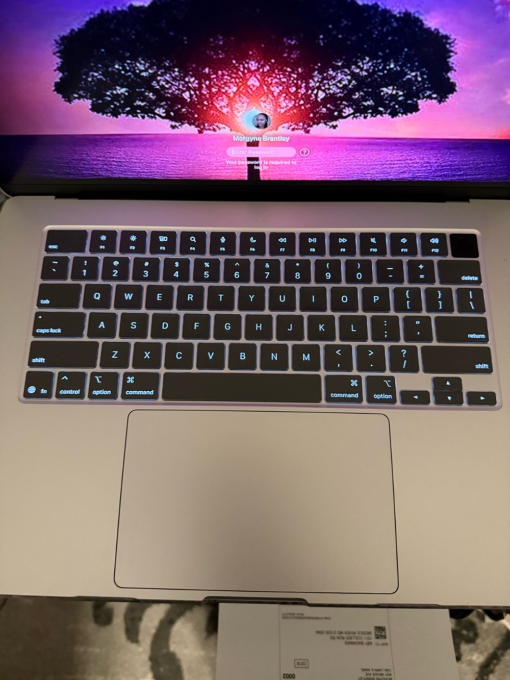 Apple Silver MacBook Air - 15” (Includes AppleCare through May 2028). - Picture 6 of 7